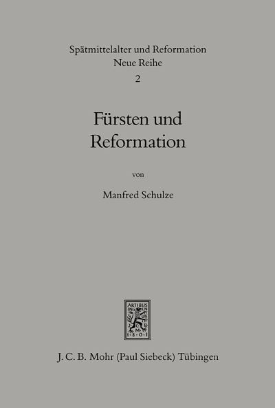 Fursten Und Reformation