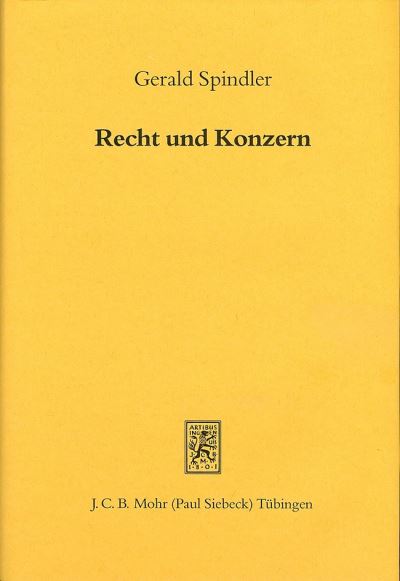 Recht Und Konzern