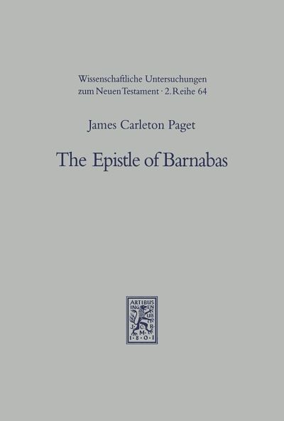 The Epistle of Barnabas