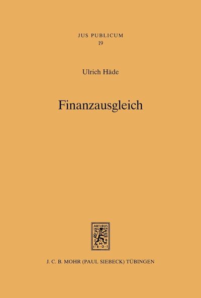 Finanzausgleich