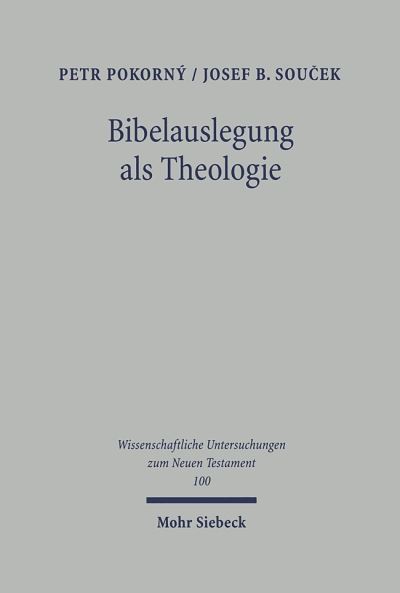 Bibelauslegung Als Theologie
