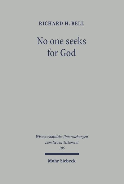 No One Seeks for God
