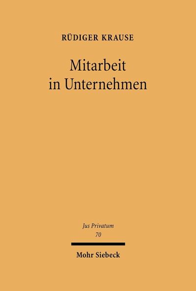 Mitarbeit in Unternehmen