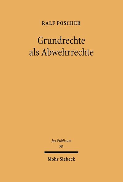Grundrechte Als Abwehrrechte