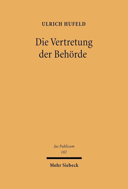 Die Vertretung Der Behorde