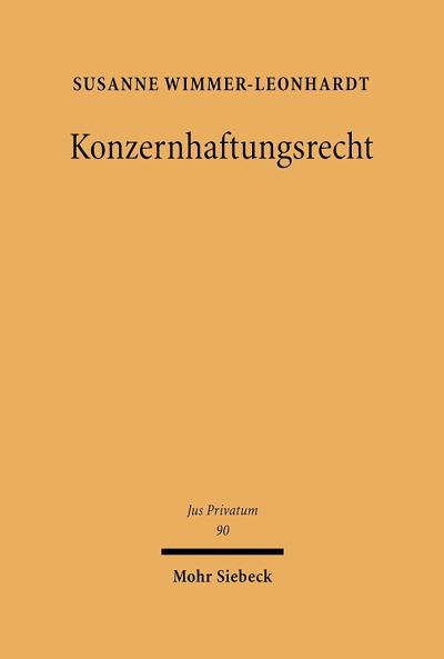 Konzernhaftungsrecht