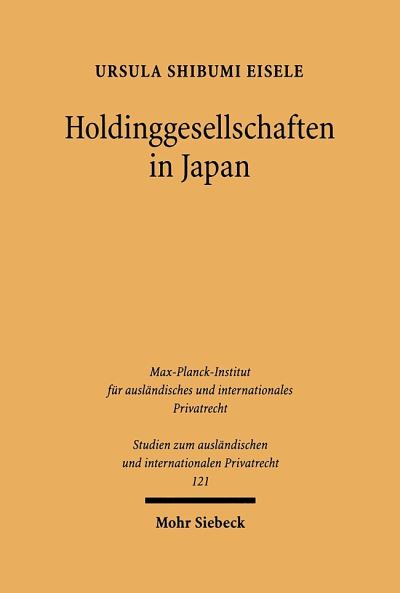 Holdinggesellschaften in Japan