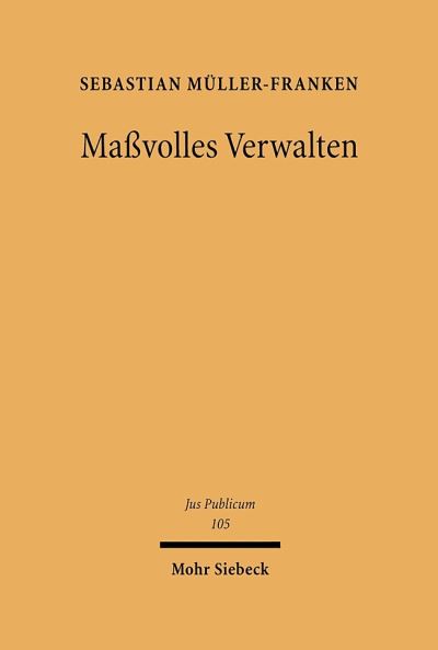 Massvolles Verwalten