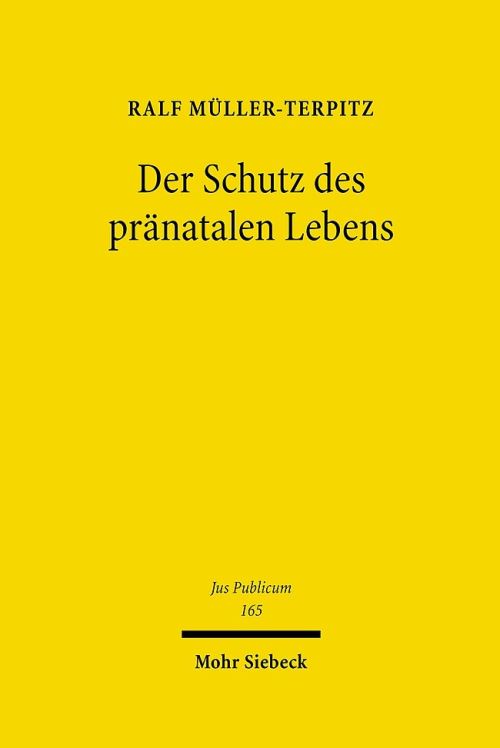 Der Schutz Des Pranatalen Lebens