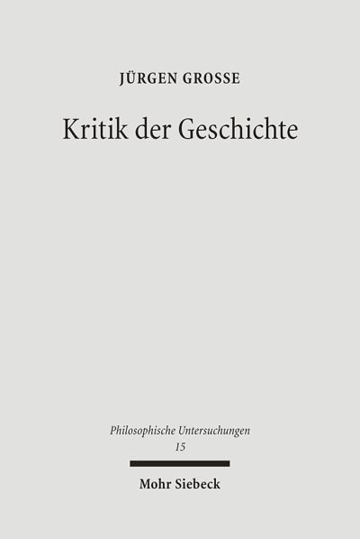 Kritik Der Geschichte