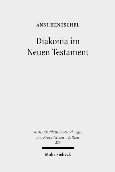 Diakonia Im Neuen Testament