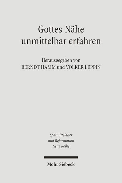 Gottes Nahe Unmittelbar Erfahren