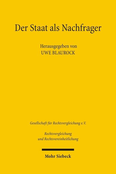 Der Staat Als Nachfrager