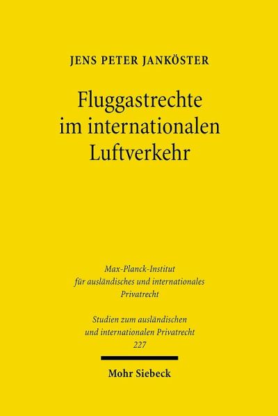 Fluggastrechte Im Internationalen Luftverkehr