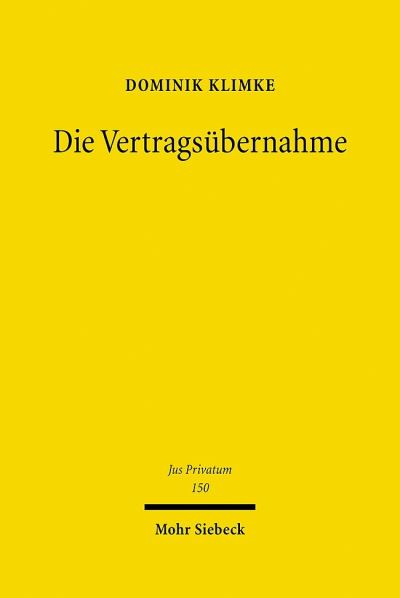 Die Vertragsubernahme