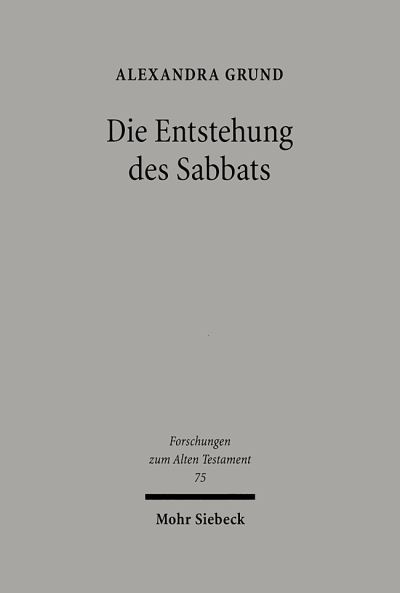 Die Entstehung Des Sabbats