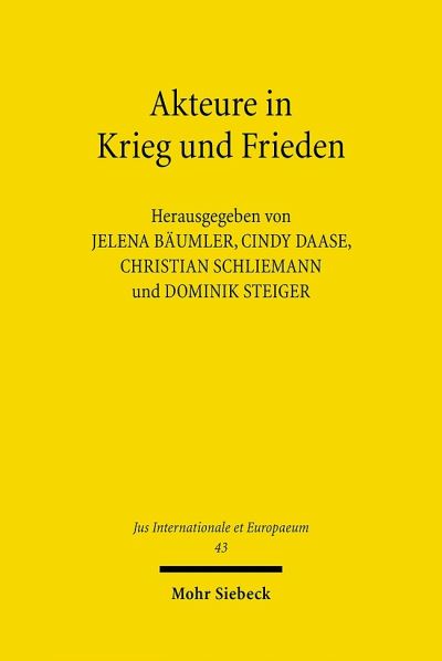 Akteure in Krieg Und Frieden