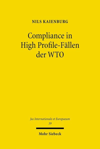 Compliance in High Profile-Fallen Der WTO