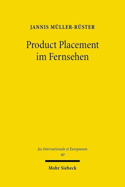 Product Placement Im Fernsehen