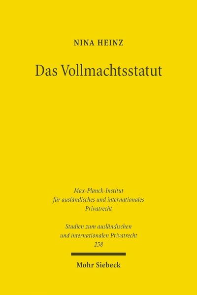 Das Vollmachtsstatut