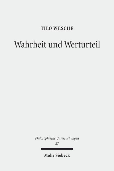 Wahrheit Und Werturteil