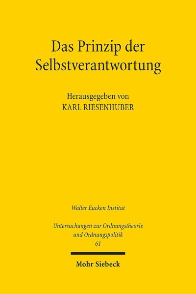 Das Prinzip Der Selbstverantwortung