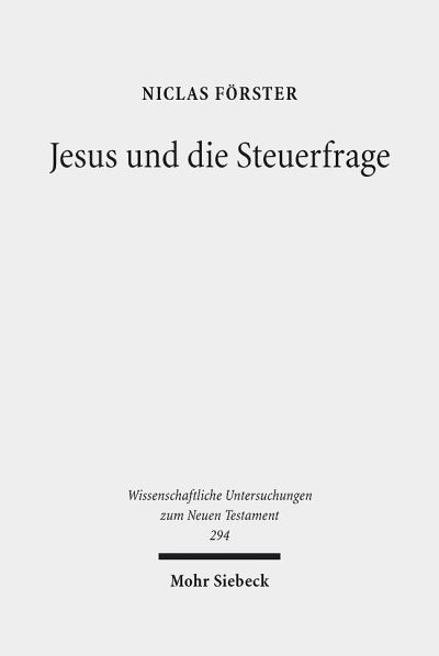 Jesus Und Die Steuerfrage