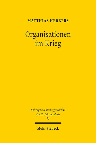 Organisationen Im Krieg