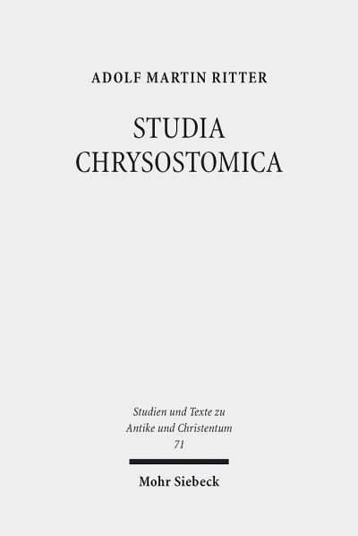 STUDIA CHRYSOSTOMICA