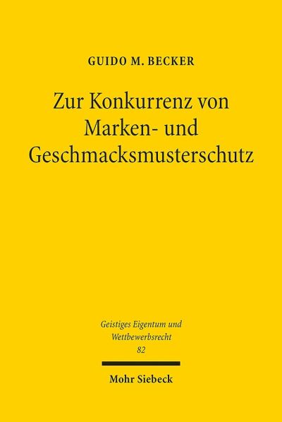 Zur Konkurrenz Von Marken- Und Geschmacksmusterschutz