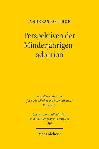 Perspektiven Der Minderjahrigenadoption