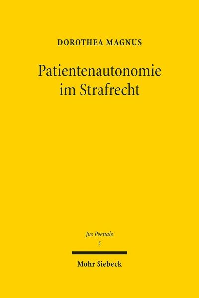 Patientenautonomie Im Strafrecht