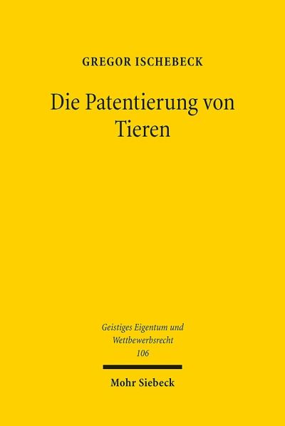 Die Patentierung Von Tieren