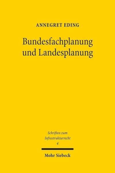 Bundesfachplanung Und Landesplanung