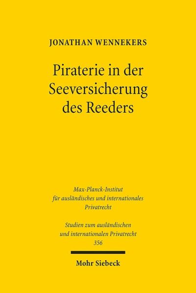 Piraterie in Der Seeversicherung Des Reeders