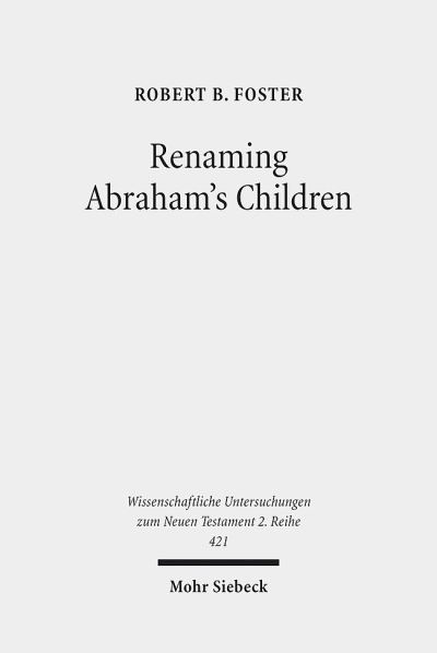 Renaming Abraham's Children