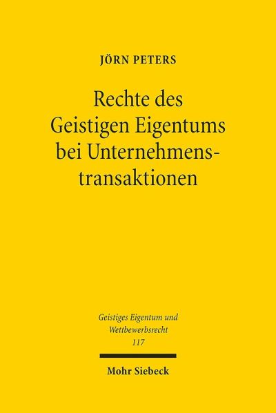 Rechte Des Geistigen Eigentums Bei Unternehmenstransaktionen