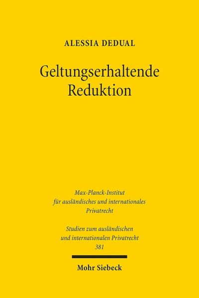 Geltungserhaltende Reduktion