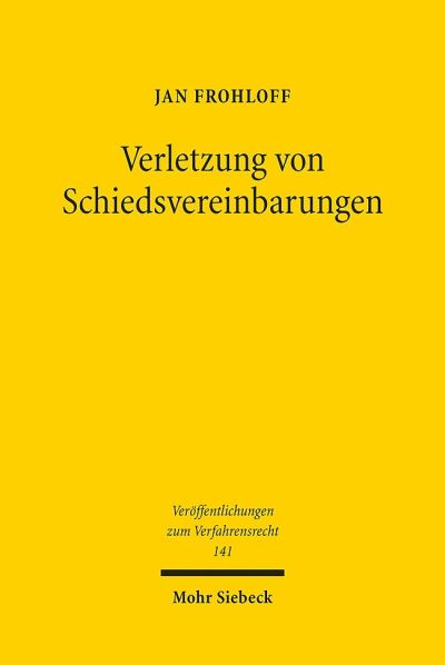 Verletzung Von Schiedsvereinbarungen