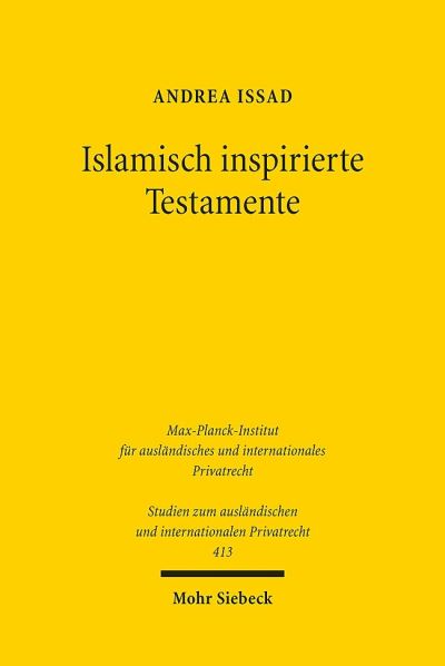 Islamisch Inspirierte Testamente