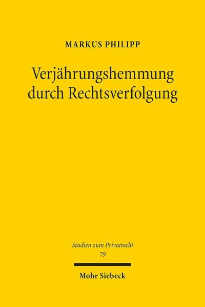 Verjahrungshemmung Durch Rechtsverfolgung