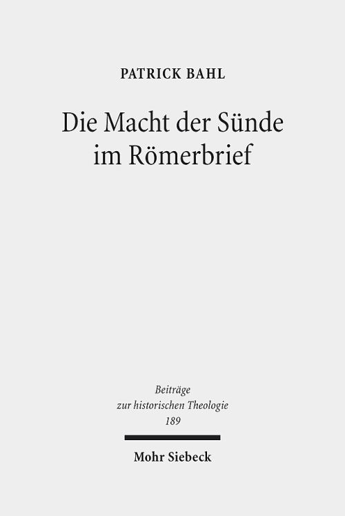 Die Macht Der Sunde Im Romerbrief