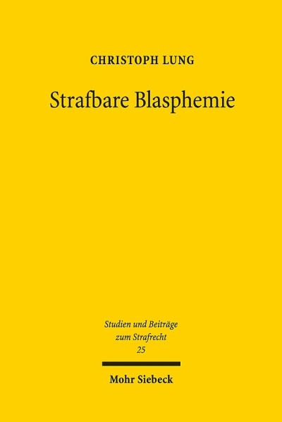 Strafbare Blasphemie