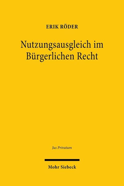 Nutzungsausgleich Im Burgerlichen Recht