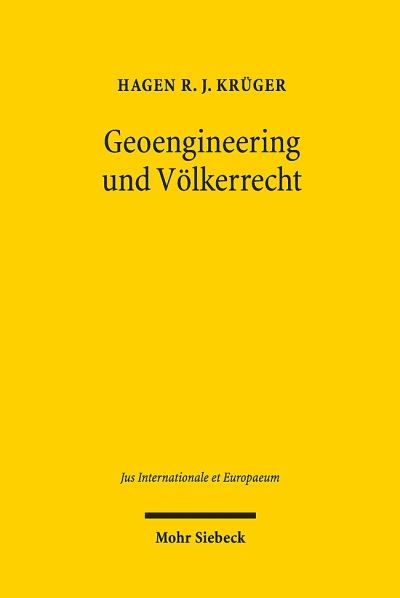 Geoengineering Und Volkerrecht