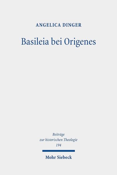 Basileia Bei Origenes
