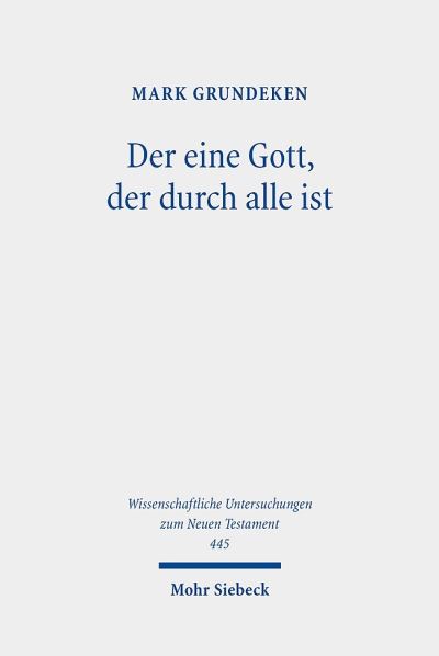 Der Eine Gott, Der Durch Alle Ist