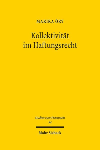 Kollektivitat Im Haftungsrecht