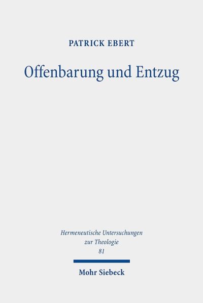 Offenbarung Und Entzug