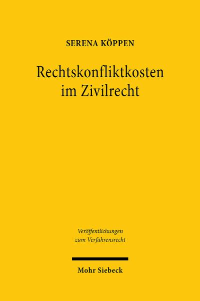 Rechtskonfliktkosten Im Zivilrecht